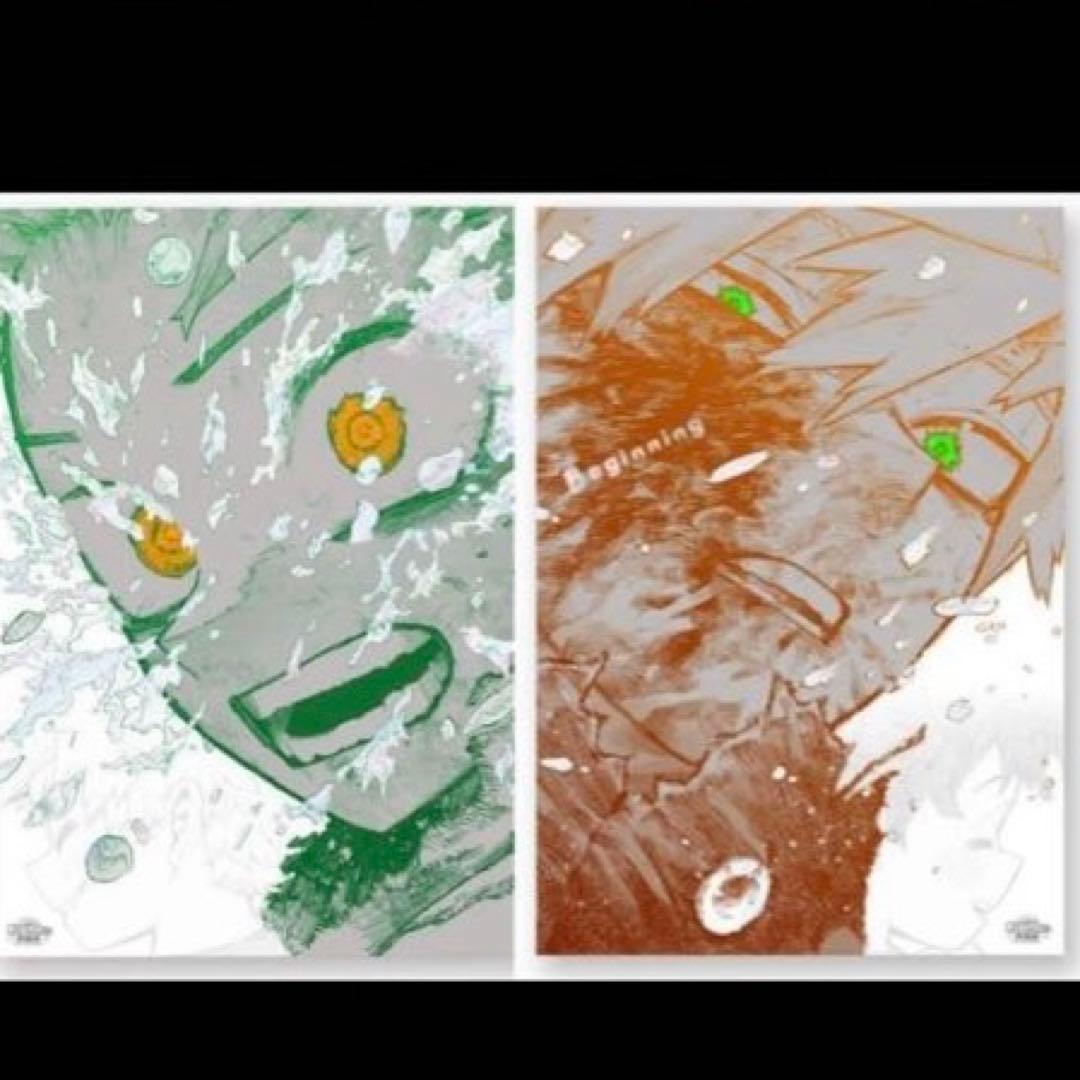 僕のヒーローアカデミア 原画展 A2アートポスター The beginning