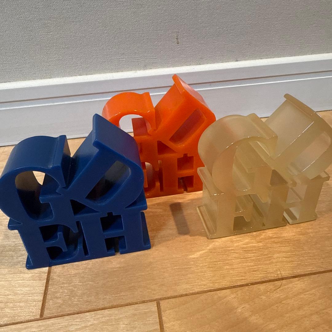 GOODENOUGH ペーパーウェイト オブジェ3個セット