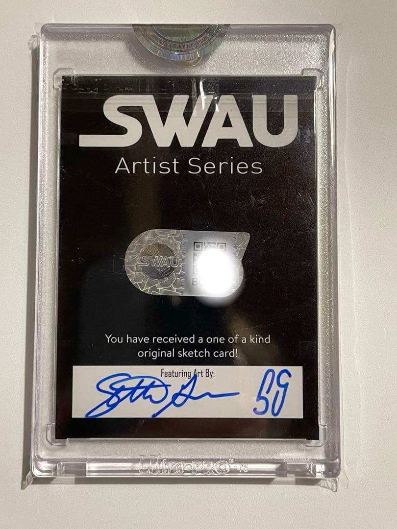 DC コミック　スーパーマン　1/1 スケッチ　カードサイン　マーベル