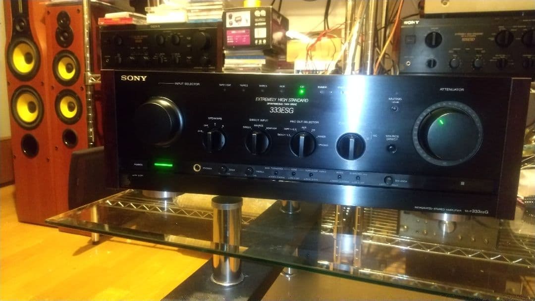 SONY ESシリーズ ステレオアンプ TA-F333ESG メンテナンス済み