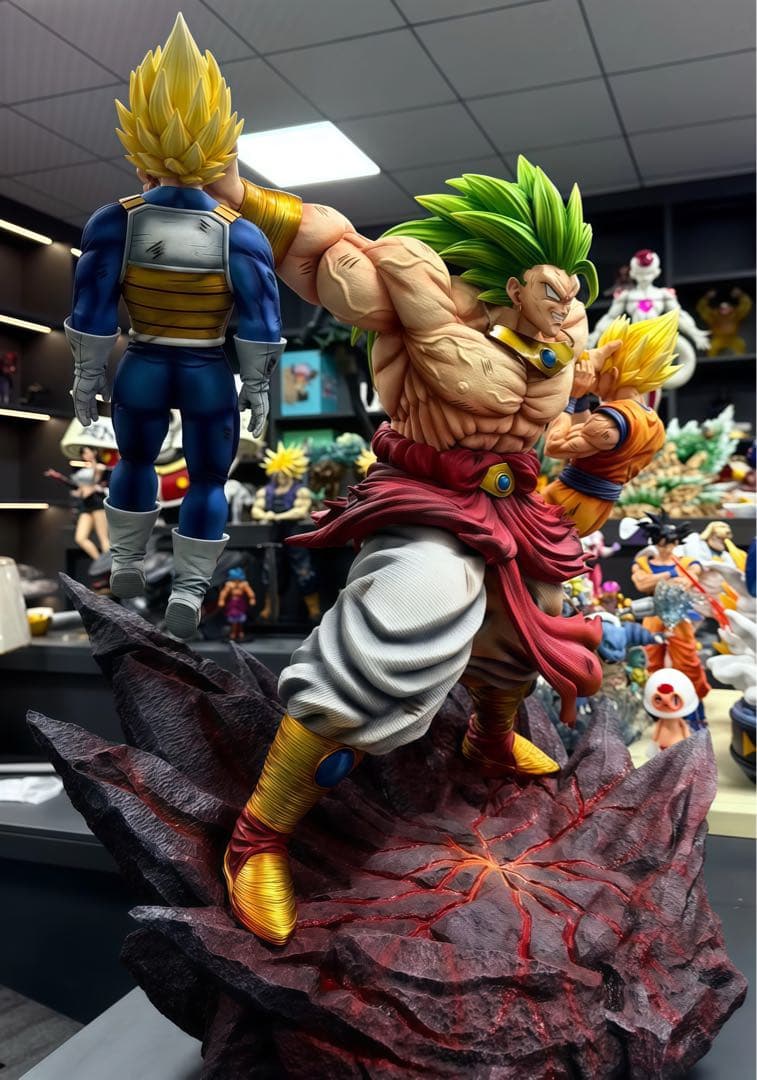 ドラゴンボール　ブロリーVS孫悟空 ベジータ　ガレージキッド　フィギュア　完成品