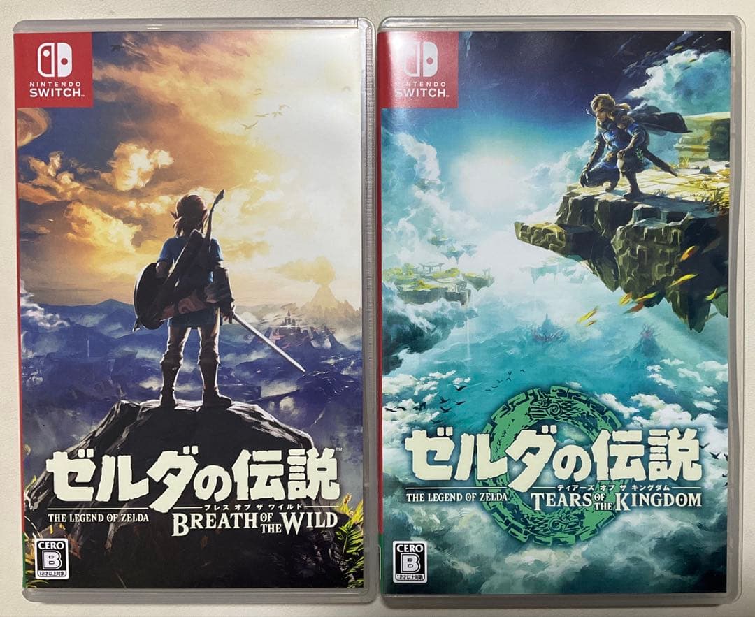 【SW】ゼルダの伝説 ブレスオブザワイルド&ティアーズオブザキングダム☆最安値☆