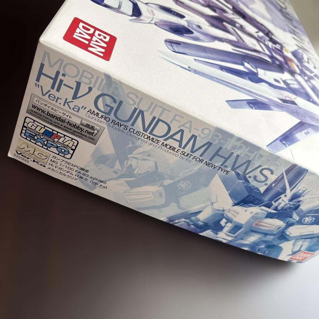 MG 1/100 Hi-νガンダム H.W.S. Ver.Ka メカニカルクリア