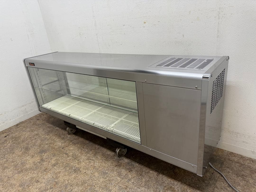 ネスター　冷蔵ディスプレイ　卓上型　厨房　飲食店　RDC-152R355-1