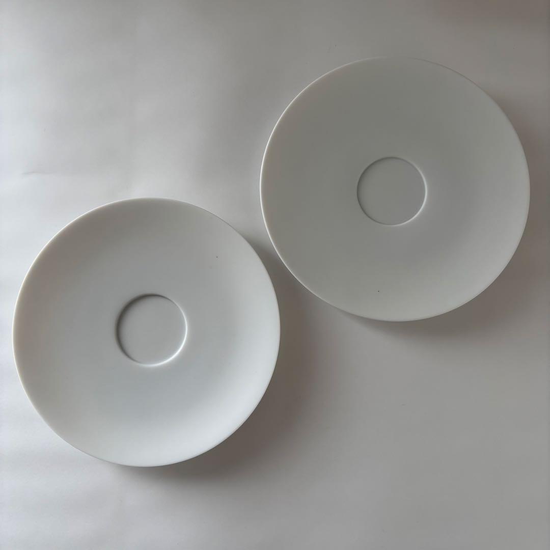 森岡希世子 白磁 C&S 2客セット 未使用