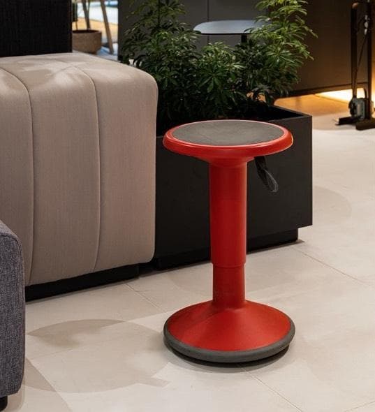 Cassina ixc. UP IS1 昇降式スツール レッド インタースツール