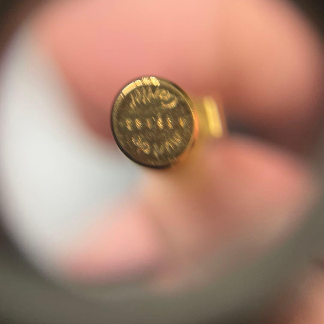 Cartier カルティエ　ツイスト式ボールペン　ブラック/ゴールド　美品