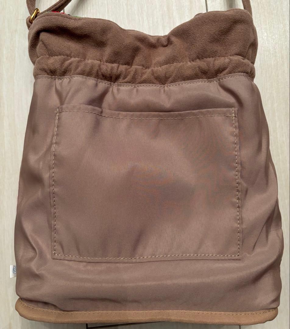 FEILER ハイジ 巾着ショルダーバッグ ベージュ