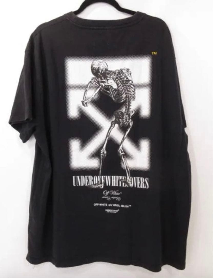 OFF-WHITE × UNDERCOVER コラボ　tシャツ　黒XL