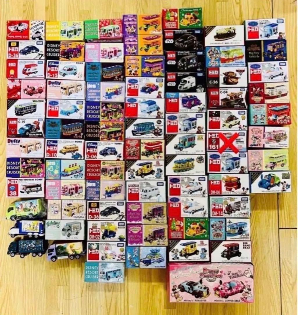 ディズニーランド・シー内購入　トミカ　おまとめ売り 87台