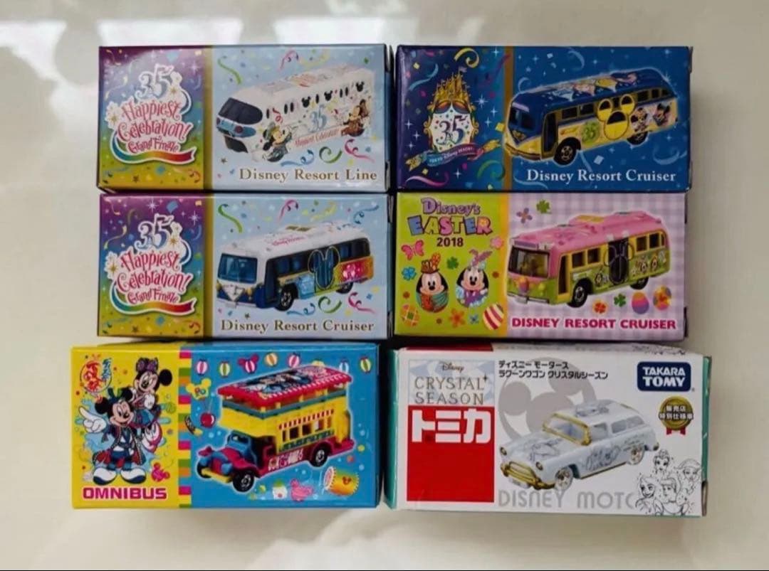 ディズニーランド・シー内購入　トミカ　おまとめ売り 87台