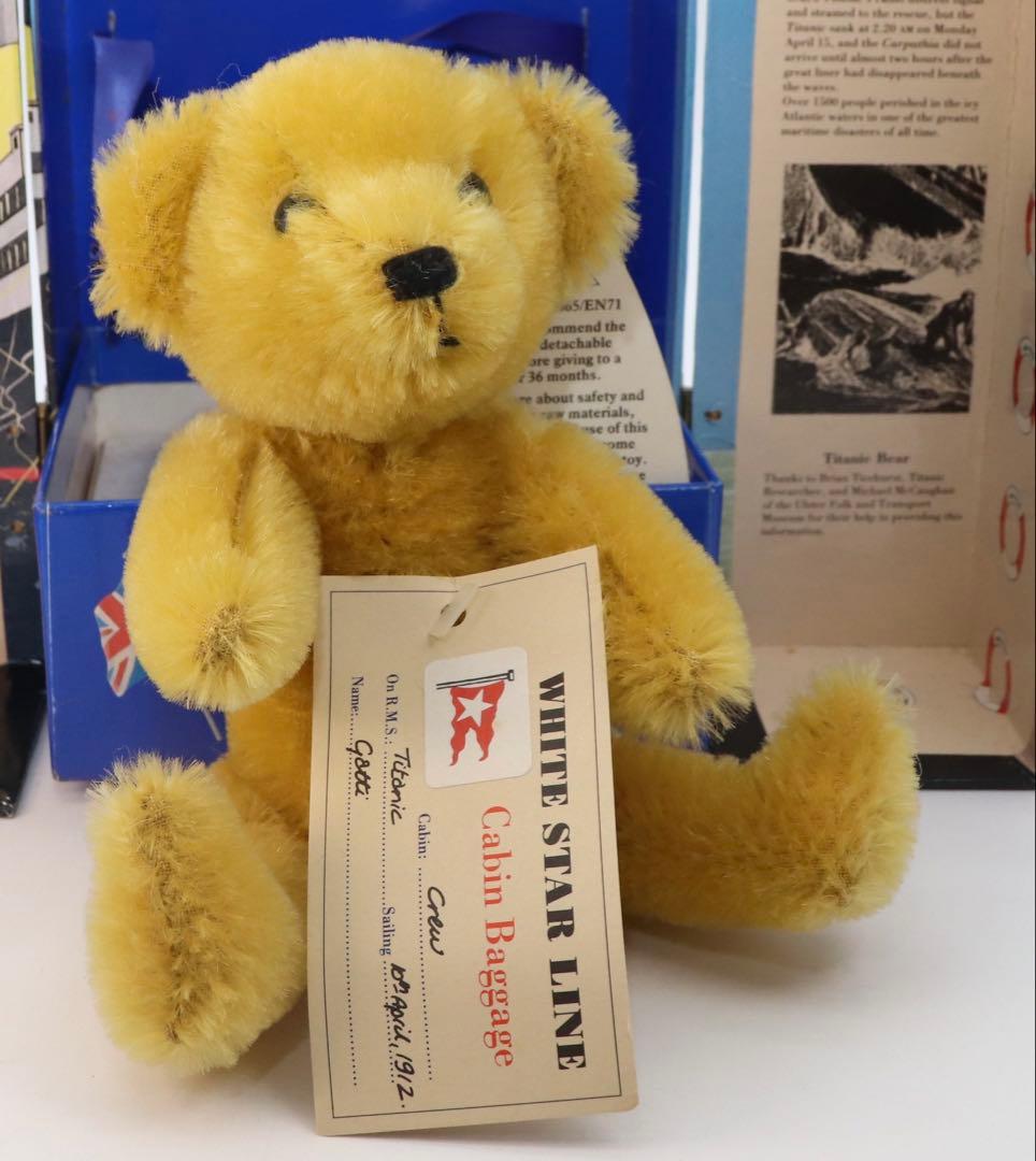 Merrythought タイタニックベア 限定版NO，0002 / 5,000