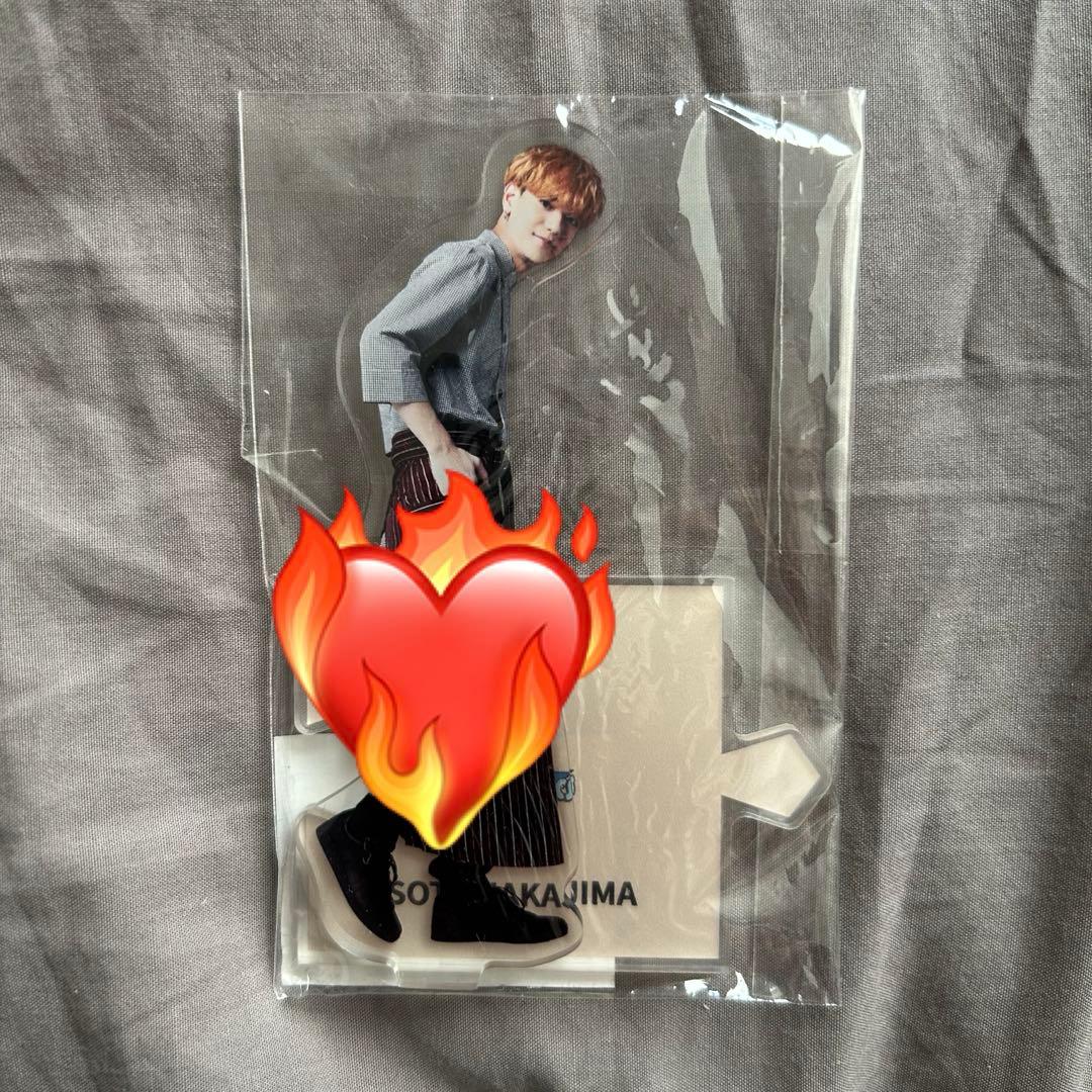 トラキン 中島颯太 直筆サイン入り アクリルスタンド