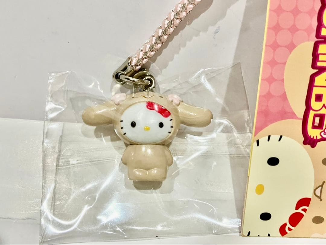 H*1様 ハローキティ 根付 ストラップ サンリオキャラクターかぶりんぼ ６種