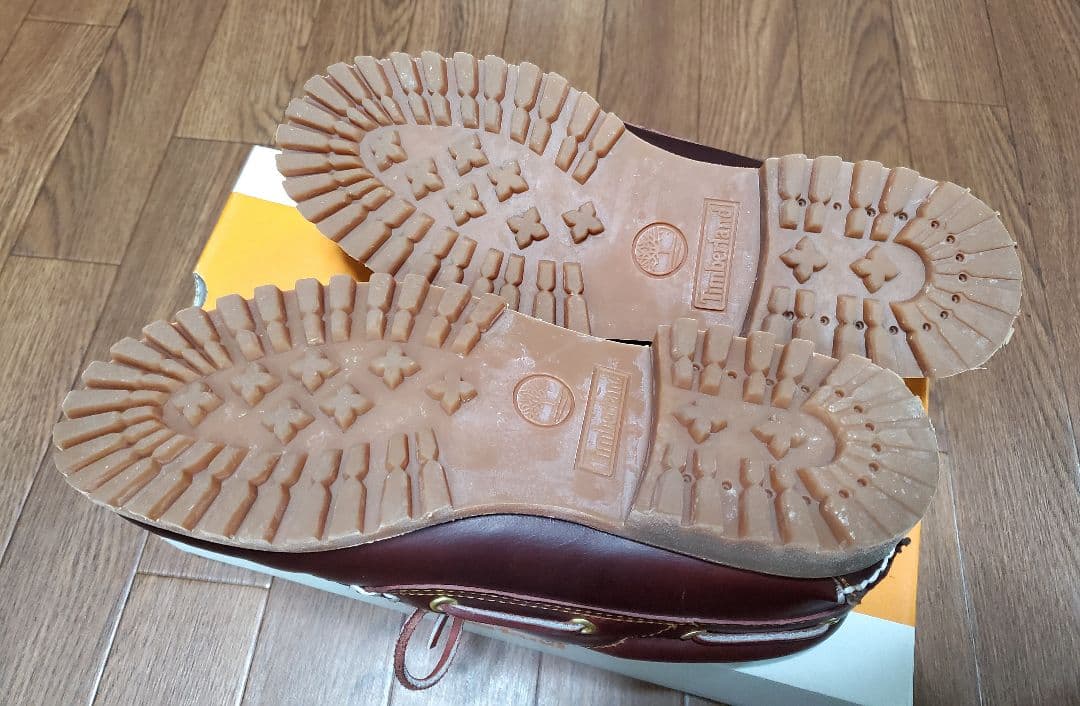 超美中古 Timberland 3eyelet バーガンディUS9 27cm