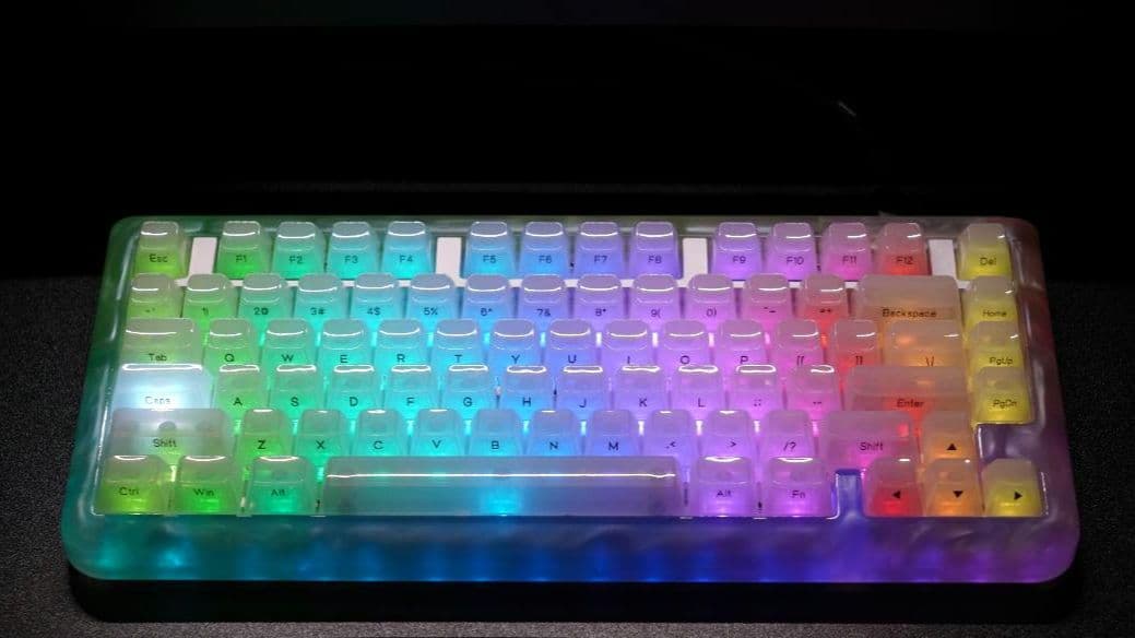 【ほぼ新品】KiiBoom Jade75 メカニカルキーボード