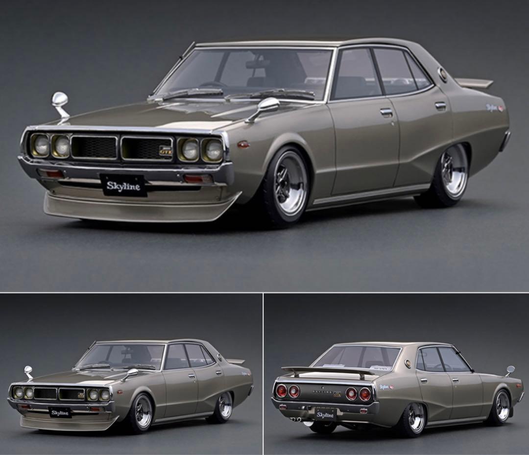 IG1980 1/18 Skyline2000GT-X (GC110) ヨンメリ