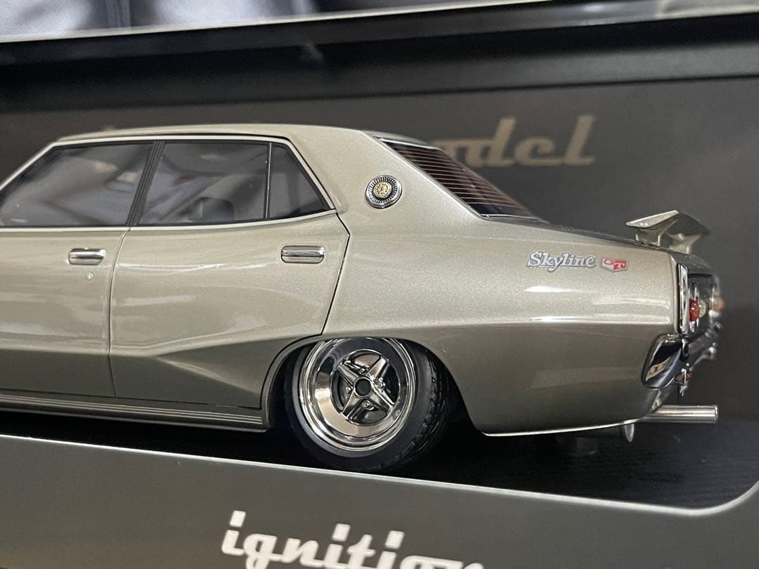 IG1980 1/18 Skyline2000GT-X (GC110) ヨンメリ