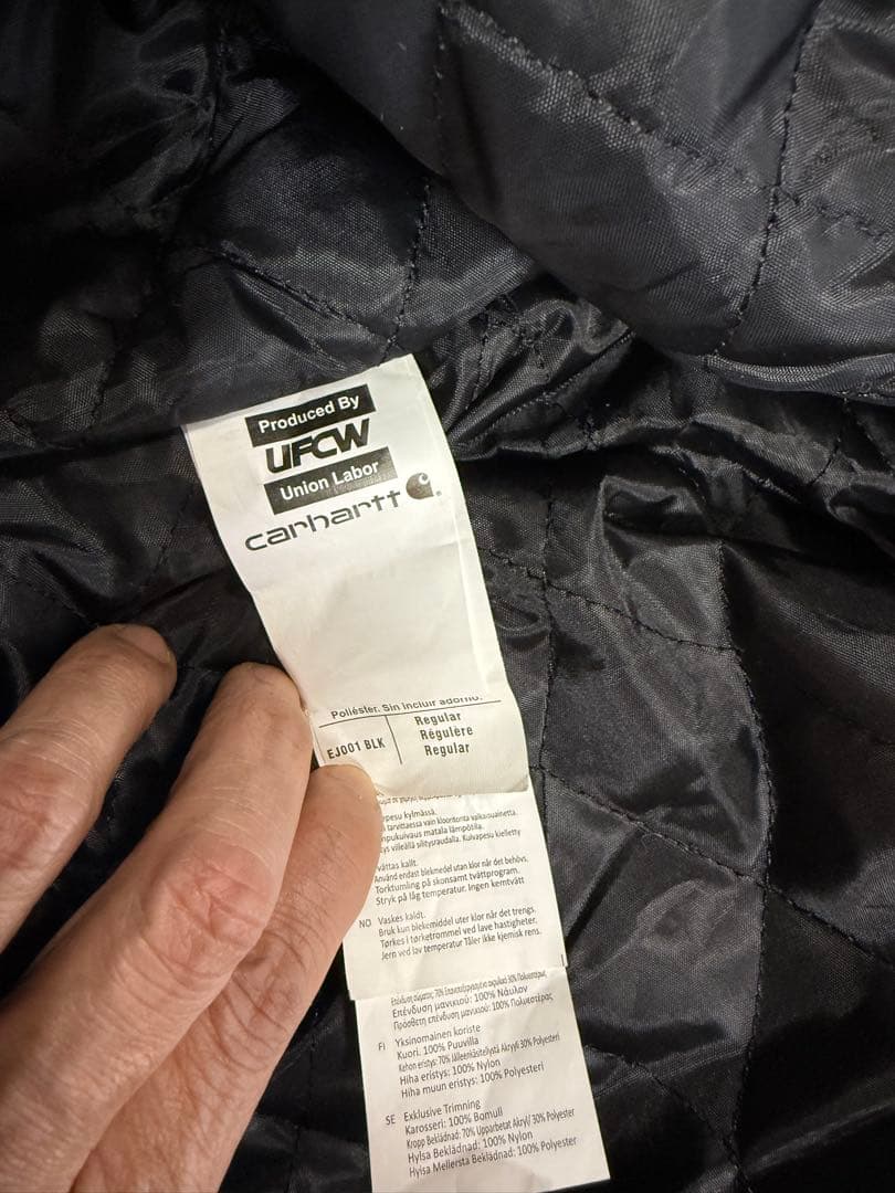 carhartt active jacket MADE IN USA 美品