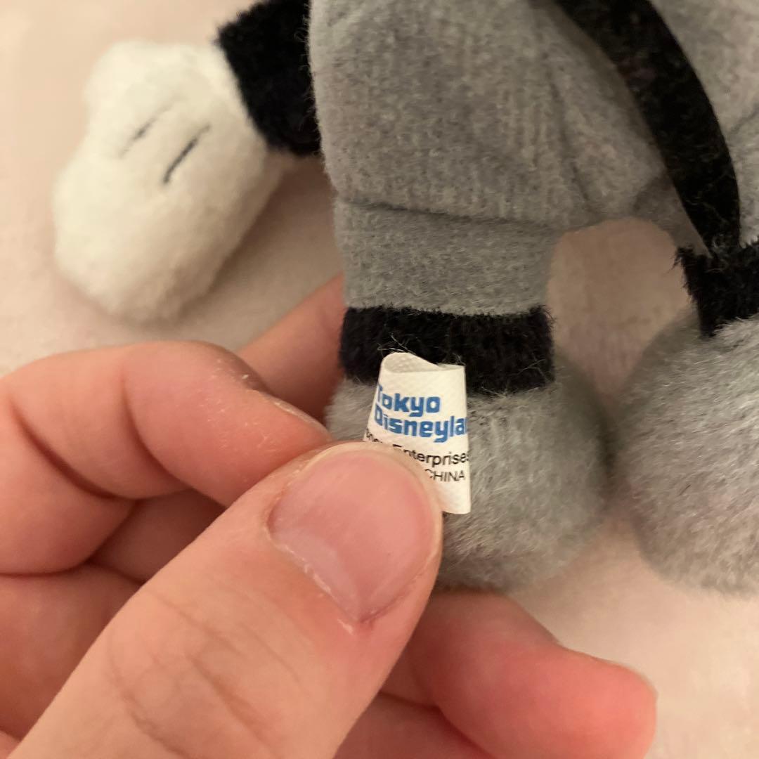 ディズニー　白黒ミッキーミニー　ぬいぐるみ　バッチ　ぬいば　当時物　結婚式