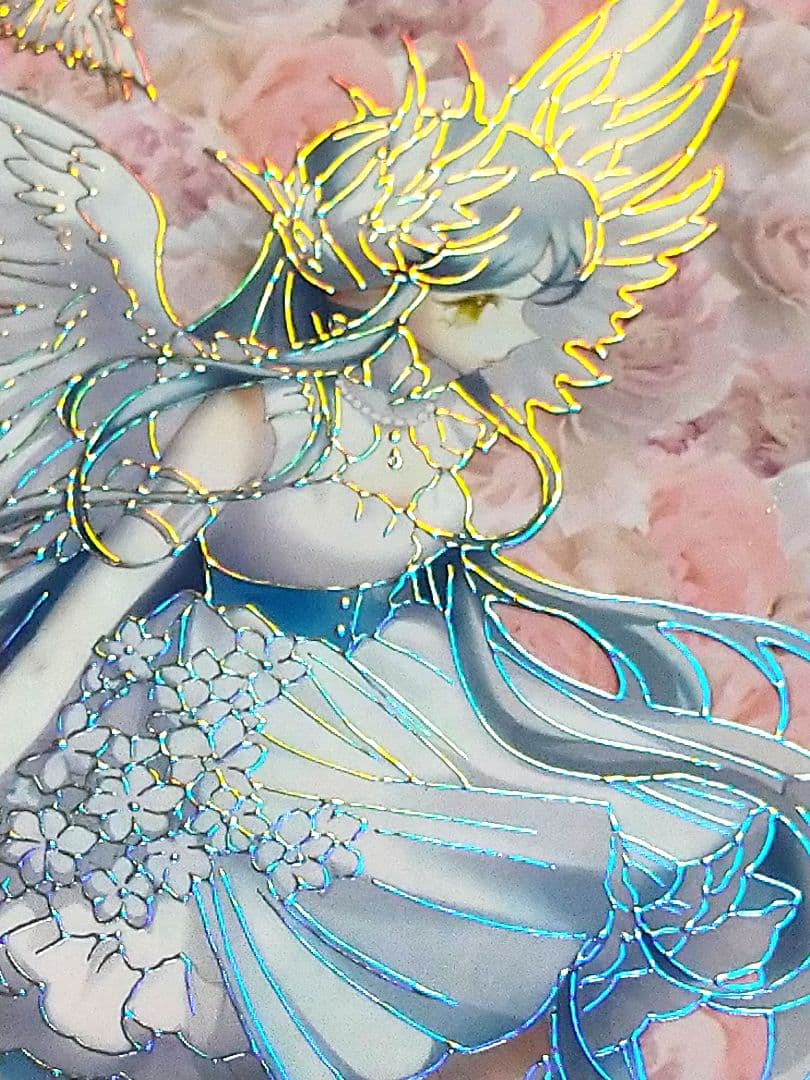 J434＃青鸟之语(镭射银)遇光切り売り海外人物マステ女の子