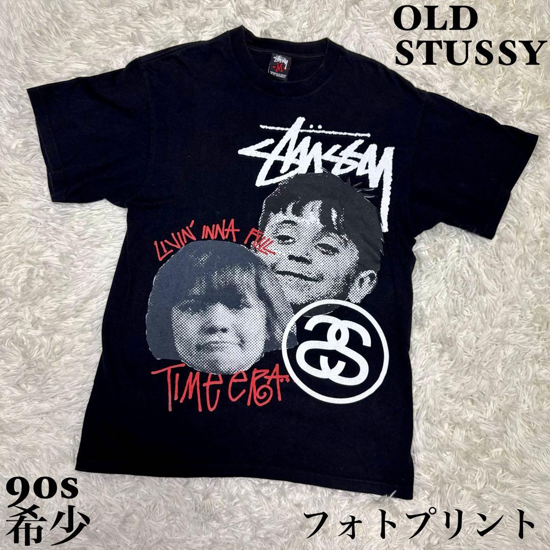 ☆【90s希少】STUSSY フォトプリントTシャツ オールドステューシー☆