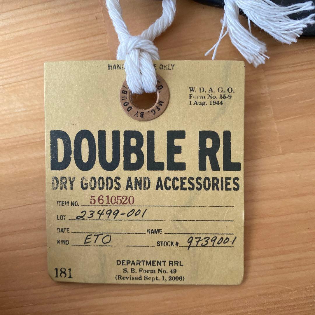 【新品】RRL ダブルアールエル　スタッズベルト　イタリア製　本革　キムタク