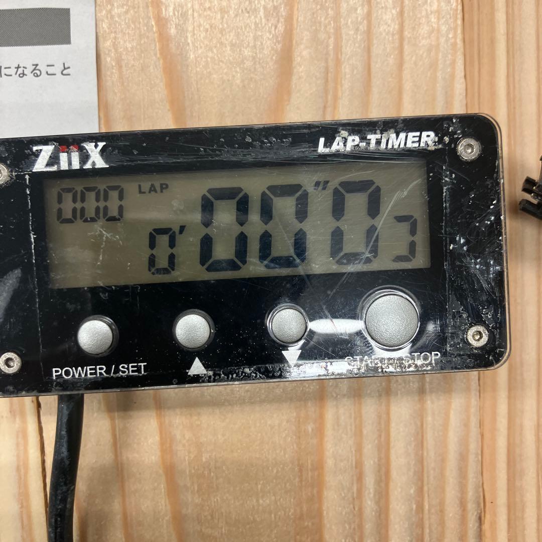 【KJ】ZIIX ラップタイマー　クレバーライト　中古