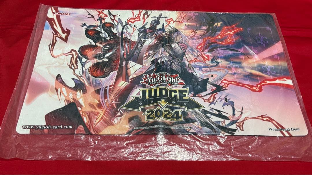 遊戯王 公式 JUDGE 2024 赫聖の妖騎士 プレイマット