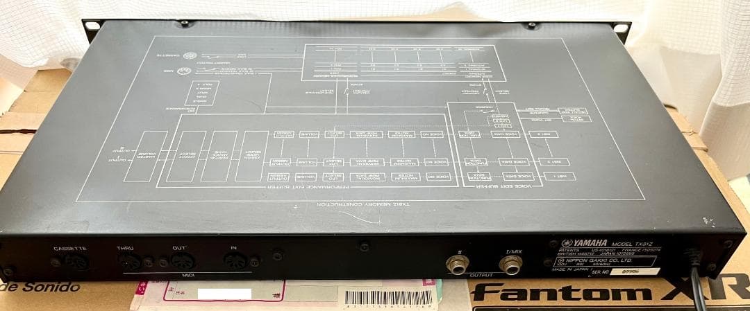 FM音源 YAMAHA TX81Z + ROLAND SDE-2000セット