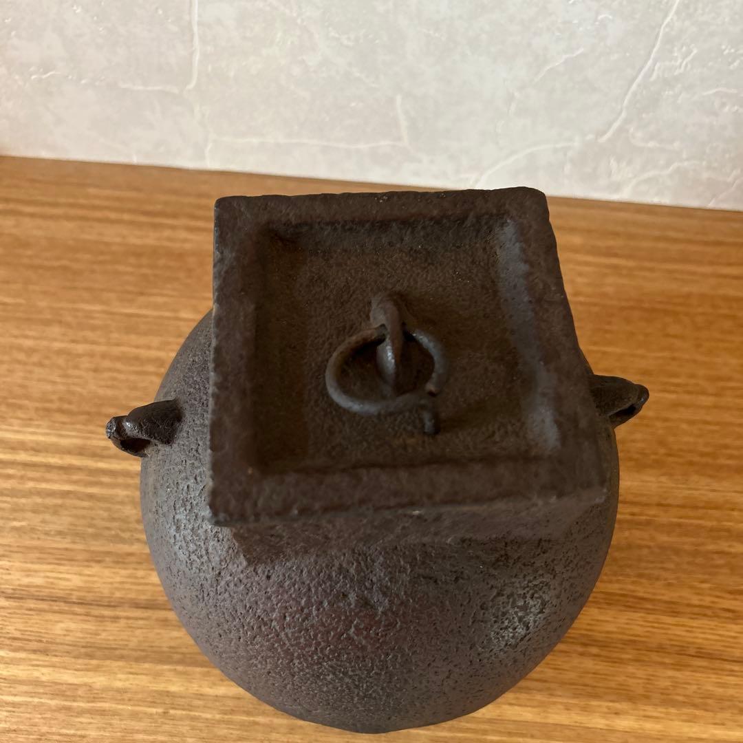 宗旦釜　釜師　大國藤兵衛　茶道具