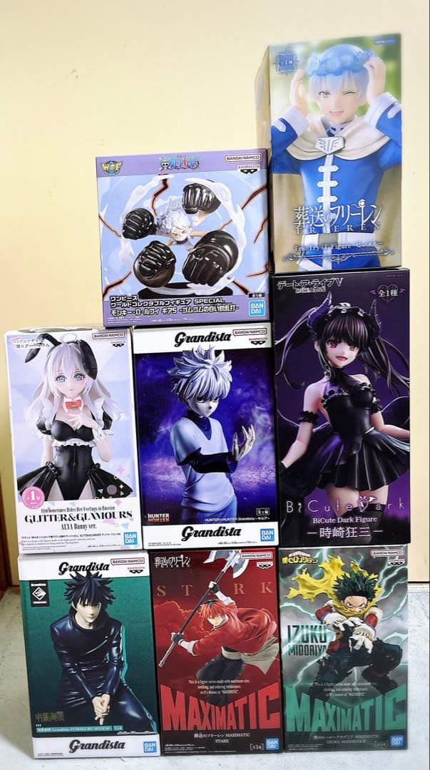 【最新人気フィギュア】8種セット　葬送のフリーレン　HUNTER×HUNTER等