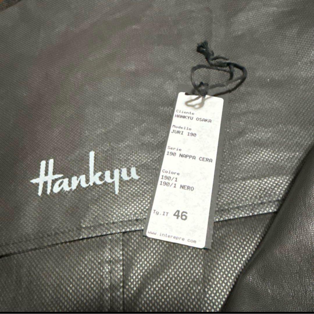 期間限定価格美品EMMETI JURIラムレザーシングルライダースジャケット46