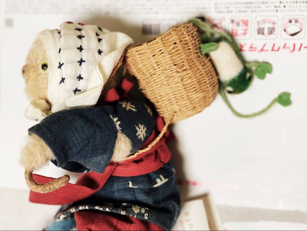 mironuts 作家 クマ テディベア ハンドメイド ぬいぐるみ