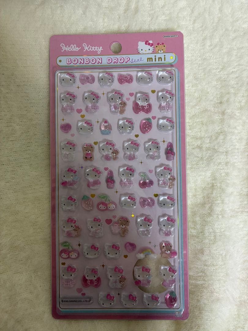 【正規品】ボンボンドロップシールミニ サンリオ＋しずくちゃん＋サンリオステッカー