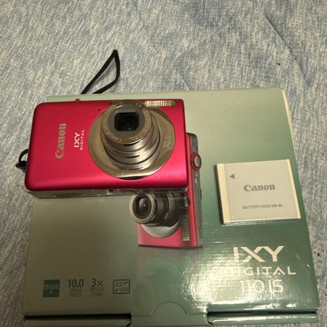 Canon IXY DIGITAL 110 IS ピンク