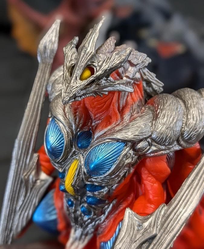 【gjgj】平成ガメラ＆ギャオス＆イリス（バンダイ）４体セット