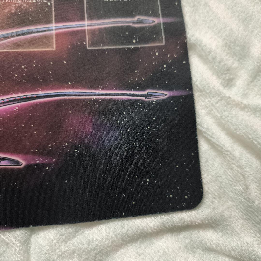 遊戯王　No.107 銀河眼の時空竜　公式プレイマット　中古　タキオン