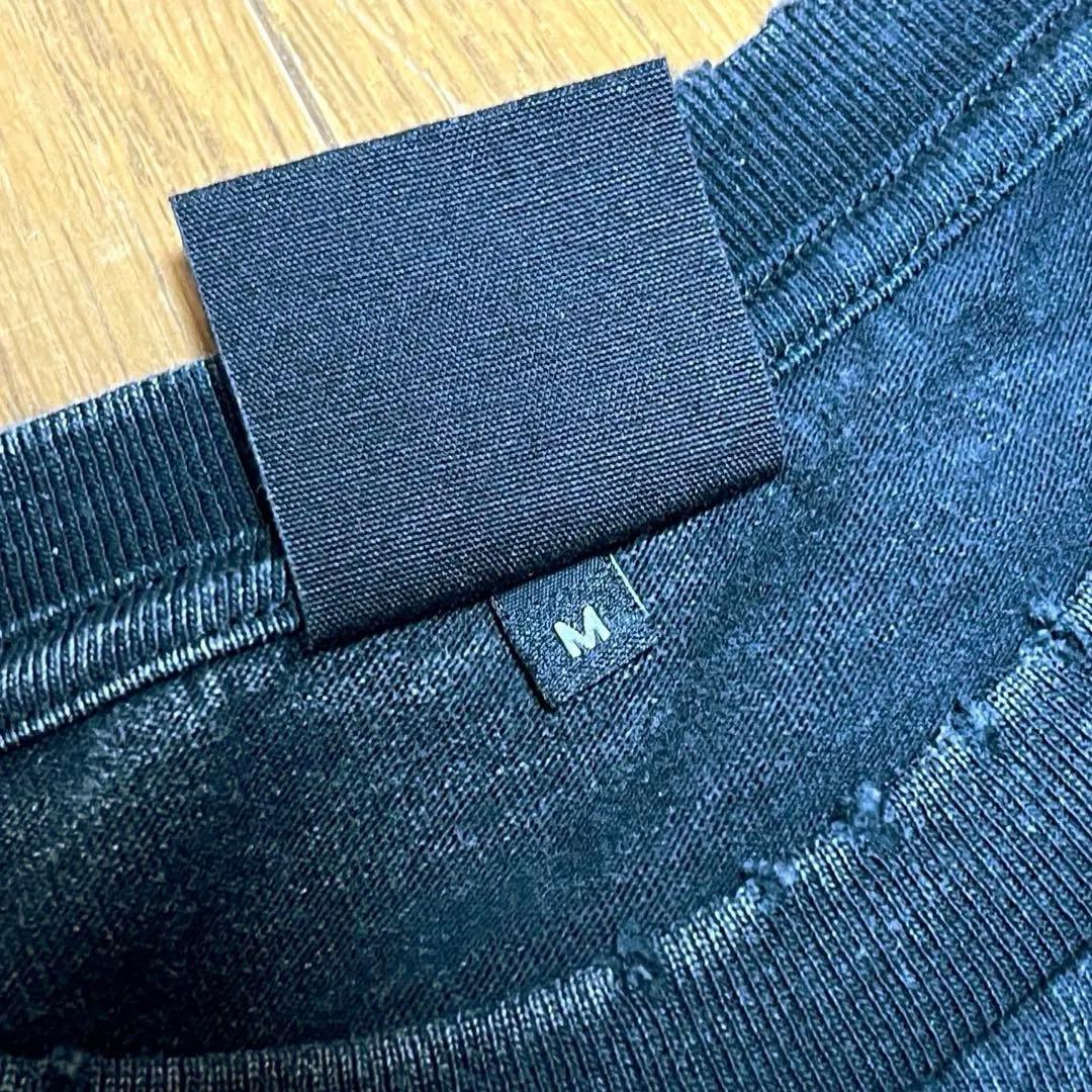 藤井風 ダメージロングTシャツ Mサイズ LOVE ALL SERVE ALL