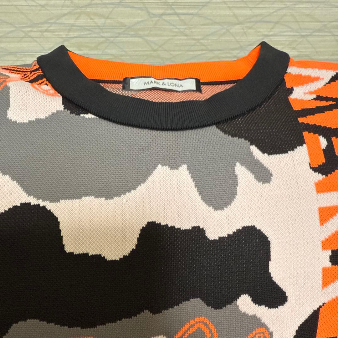 MARK & LONA 迷彩柄セーター
