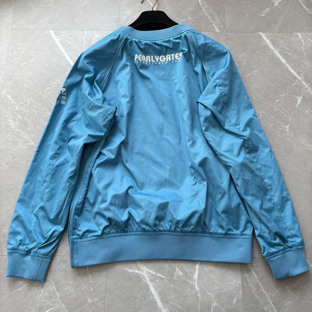 PEARLY GATES パーリーゲイツ　スニード　ナイロン　水色　ゴルフ　M