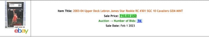 NBA カード2003-04 UPPER DECK LEBRON JAMES