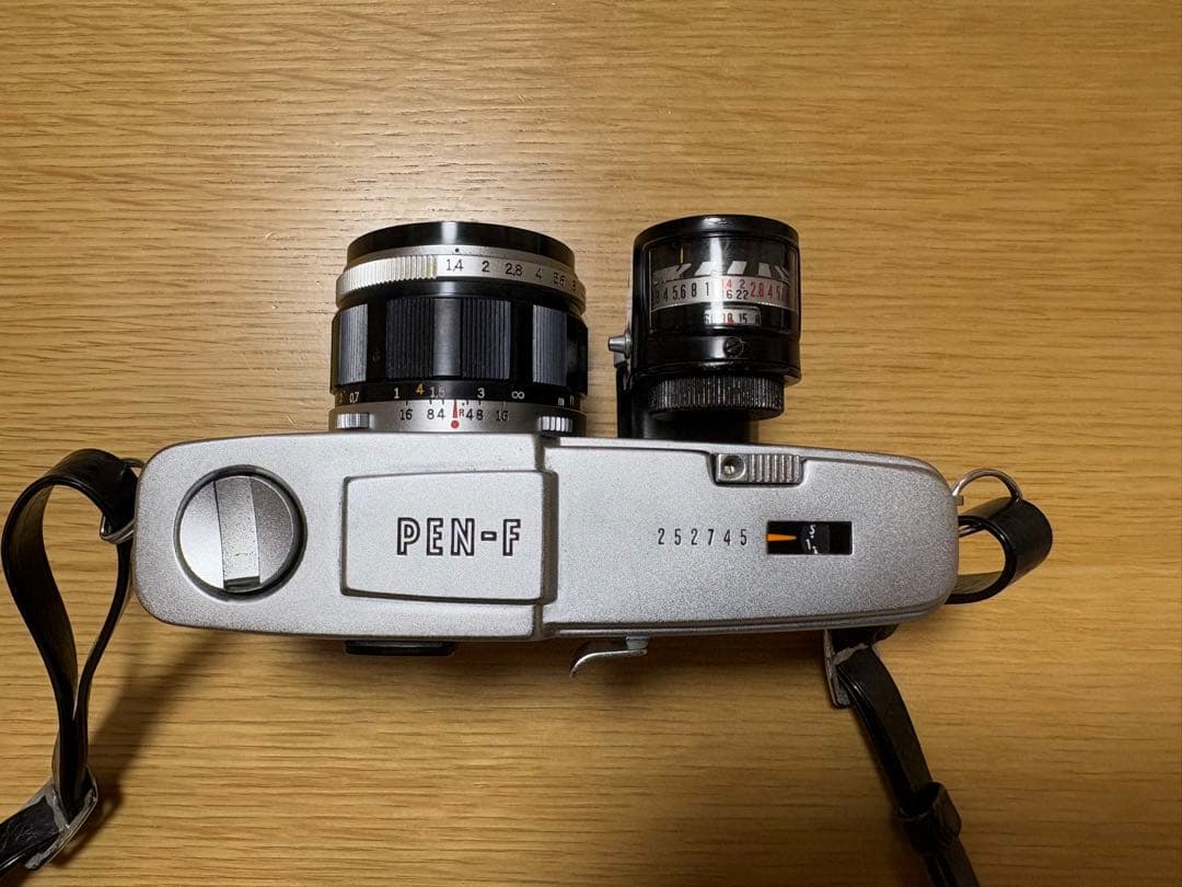 OLYMPUS PEN F 一眼レフカメラ 40mm 100mm レンズ付き