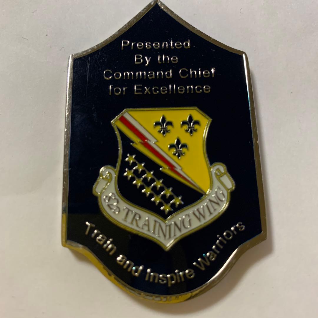 米軍　米空軍第82訓練団　指揮最上級曹長　限定　非売品