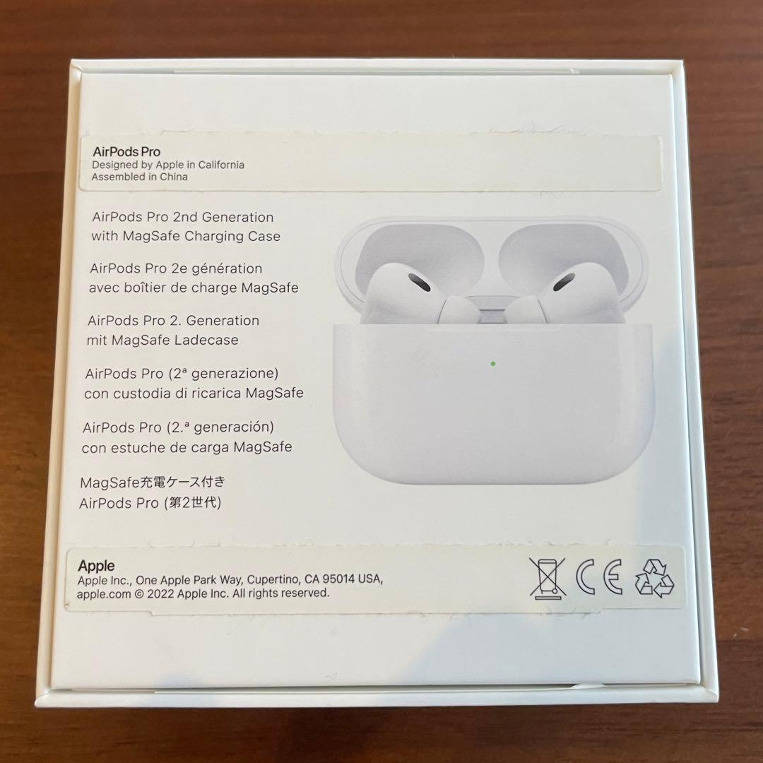 Apple AirPods Pro 本体　第二世代【本体以外未使用品】