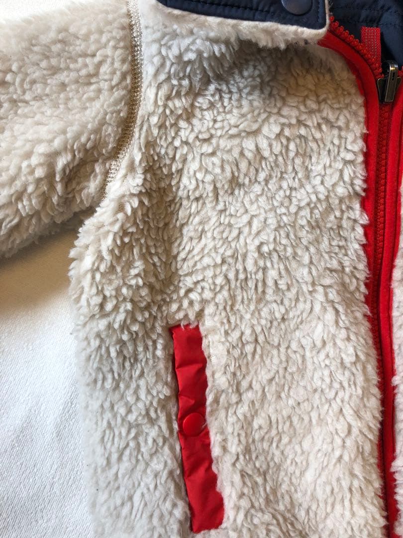 美品！　パタゴニア　リバーシブル　ブルゾン　サイズ3T