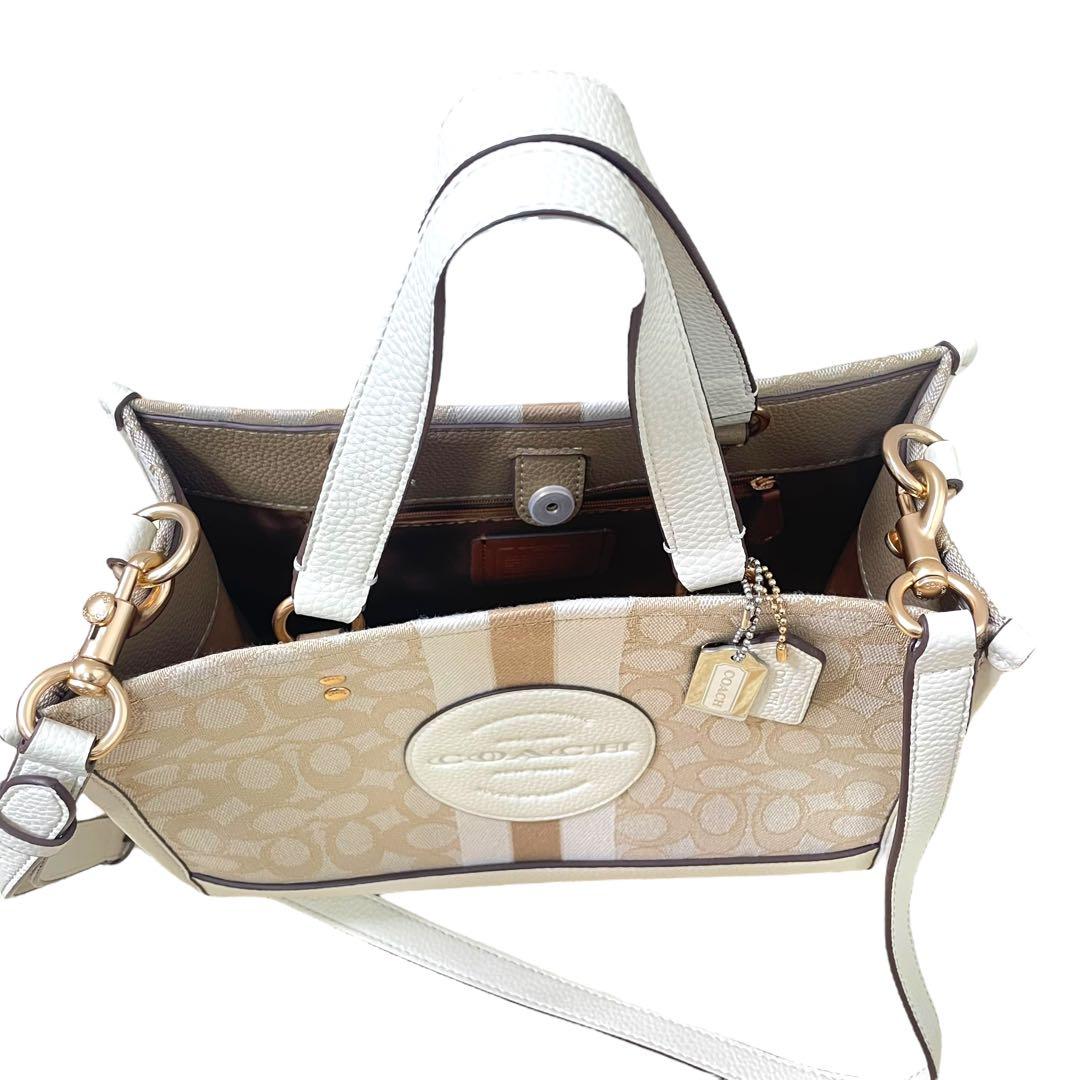 極美品 コーチ ハンドバッグ ショルダー トート デンプシー 2way 大容量