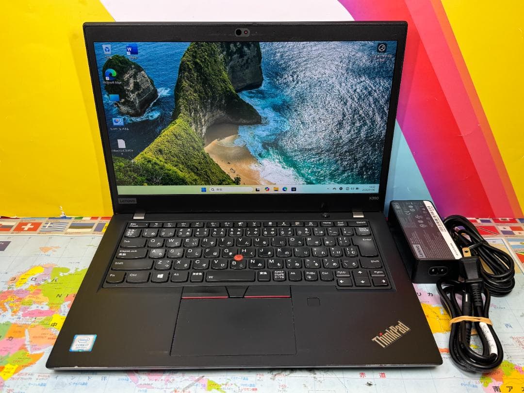 良品 レノボ i7 16GB 512GB X390 13.3型 ノートPC 軽量