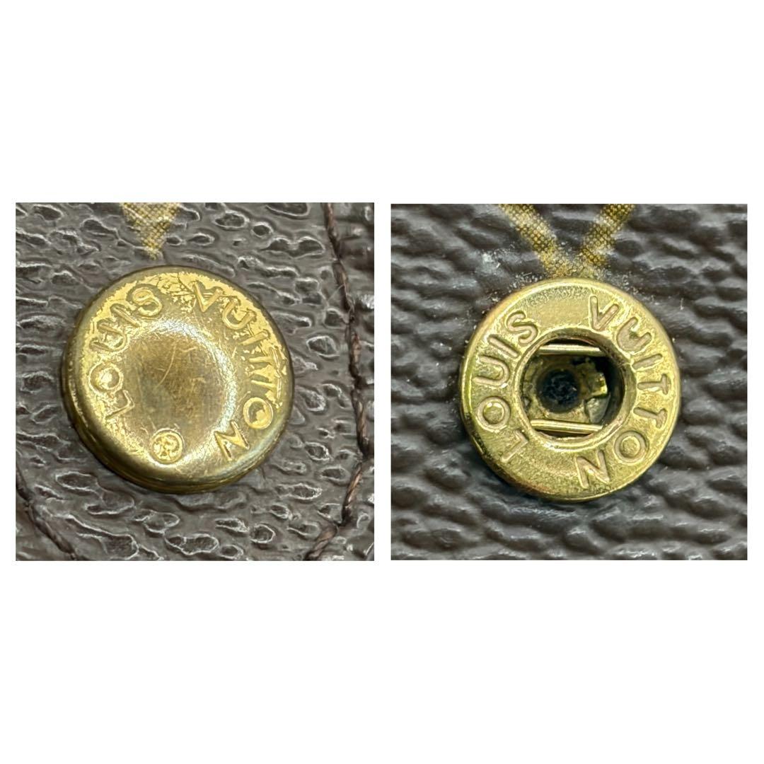 ルイヴィトン☆ポルトモネヴィエノワ 二つ折りがま口折り財布 M61663