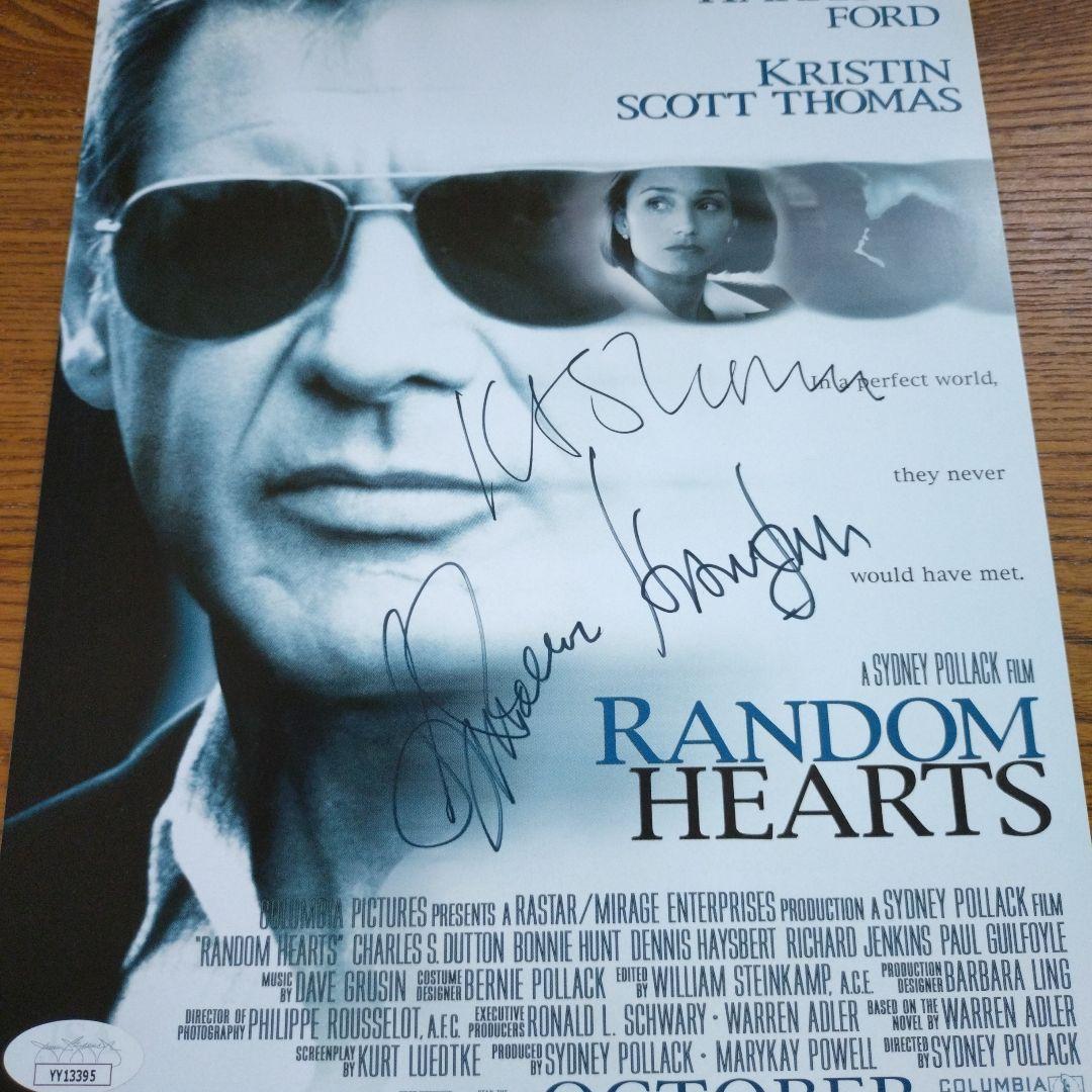 ハリソンフォード　サイン　オートグラフ　コミコン　SWAU　8×10インチ